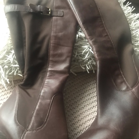 Franco sarto boots comfortable heels brown - Picture 3 of 10